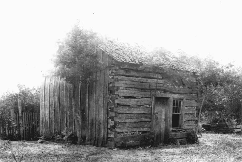 The Log Cabin – built after 1859, restored in 1960