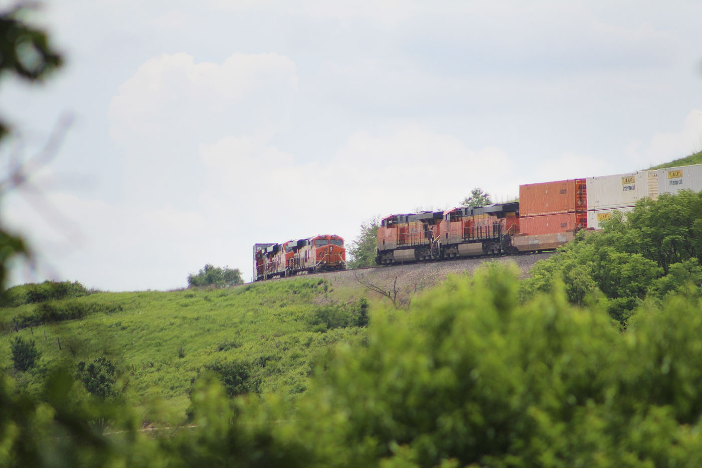 Train, from PB front porch by Ken Grochowsky 